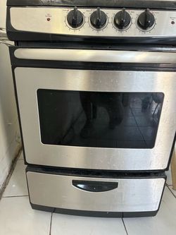 Electric stove glass top