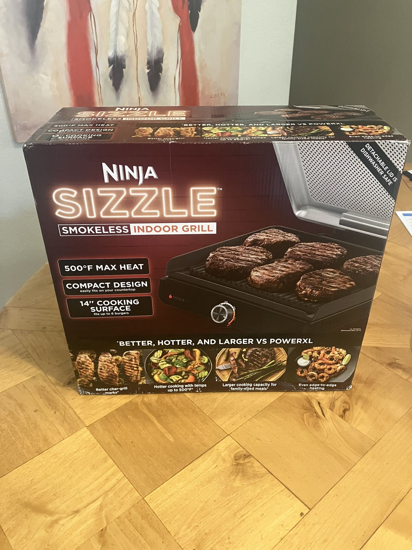 Ninja Sizzle Smokeless Indoor Grill 