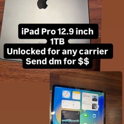 iPad Pro 12.9 1TB