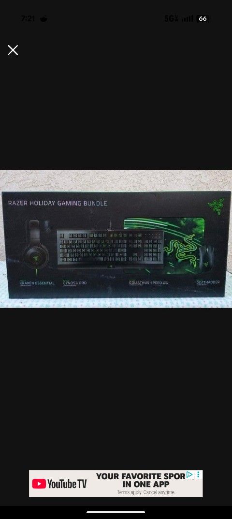 New- Razer Holiday Gaming Bundle
