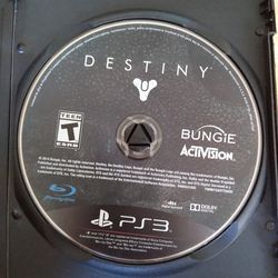 Destiny PS3 Game