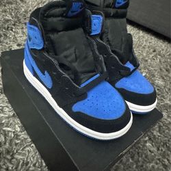 Jordan 1 royal blue reimagined TD size 8C