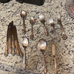 Wm Rogers Serving Set