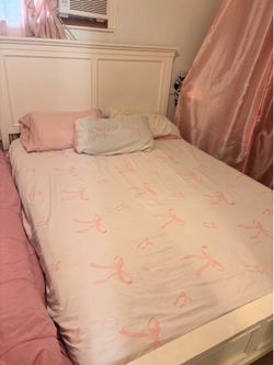 Cama queen con colchón tambor y cama