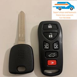 Nissan Quest (2004-2010)Nissan and Infinity, remotes, Llaves y controles remotos de Nissan / infinity/  llaves de carro , Key Fobs, llaves parra carro