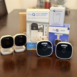 MyQ Home Security Camera Package 