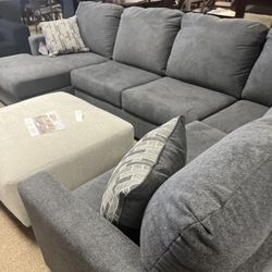 Stunning Nice Chaise Sectional 