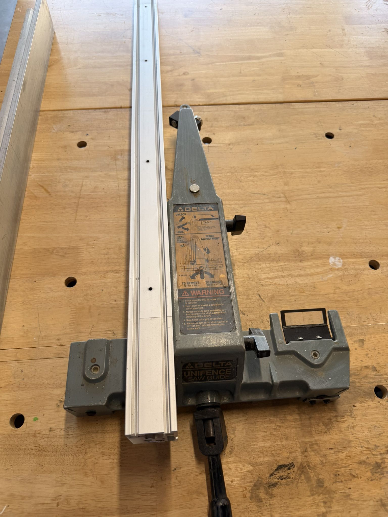 Delta Unisaw Unifence