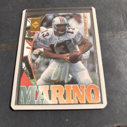 Dan Marino Collectors Edge 1995 Football Card Dolphins