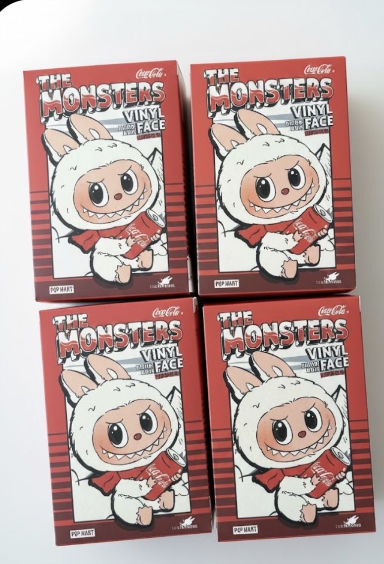 POP MART The Monsters × Coca-Cola Vinyl Face Blind Box – New Sealed