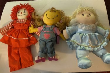 3 Used Plushes: $20