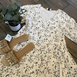 Vestido De Tela Fresca Talla xs 