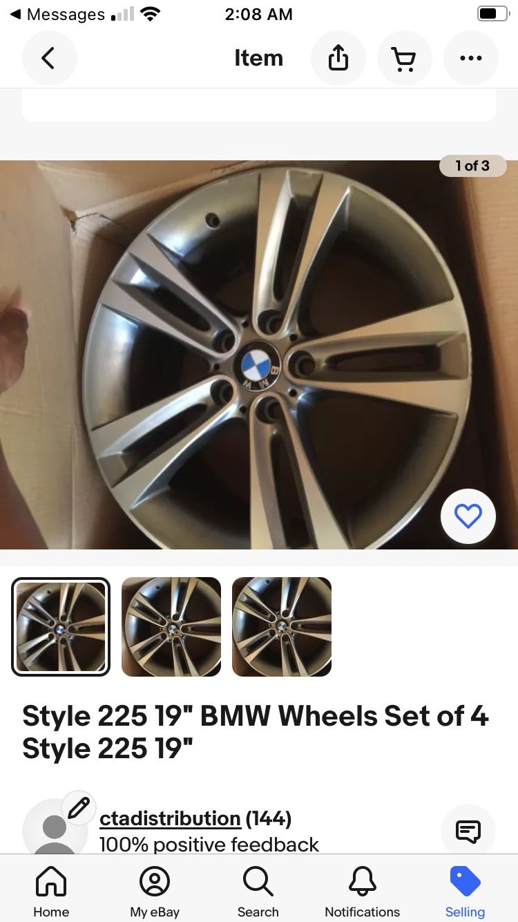 BMW RIMS 19” Original 