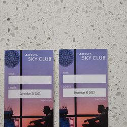 Delta Skyclub Passes (2)
