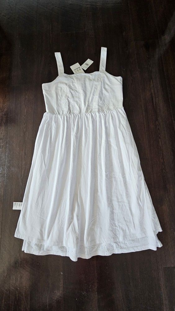 Barbour Hopewell Eyelet White Dress