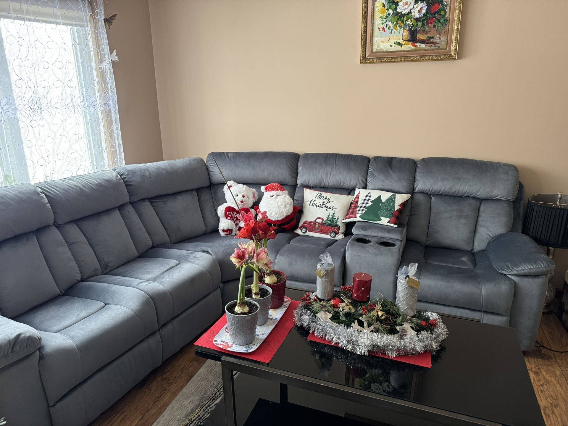 Grey Master Room Couch 🛋️
