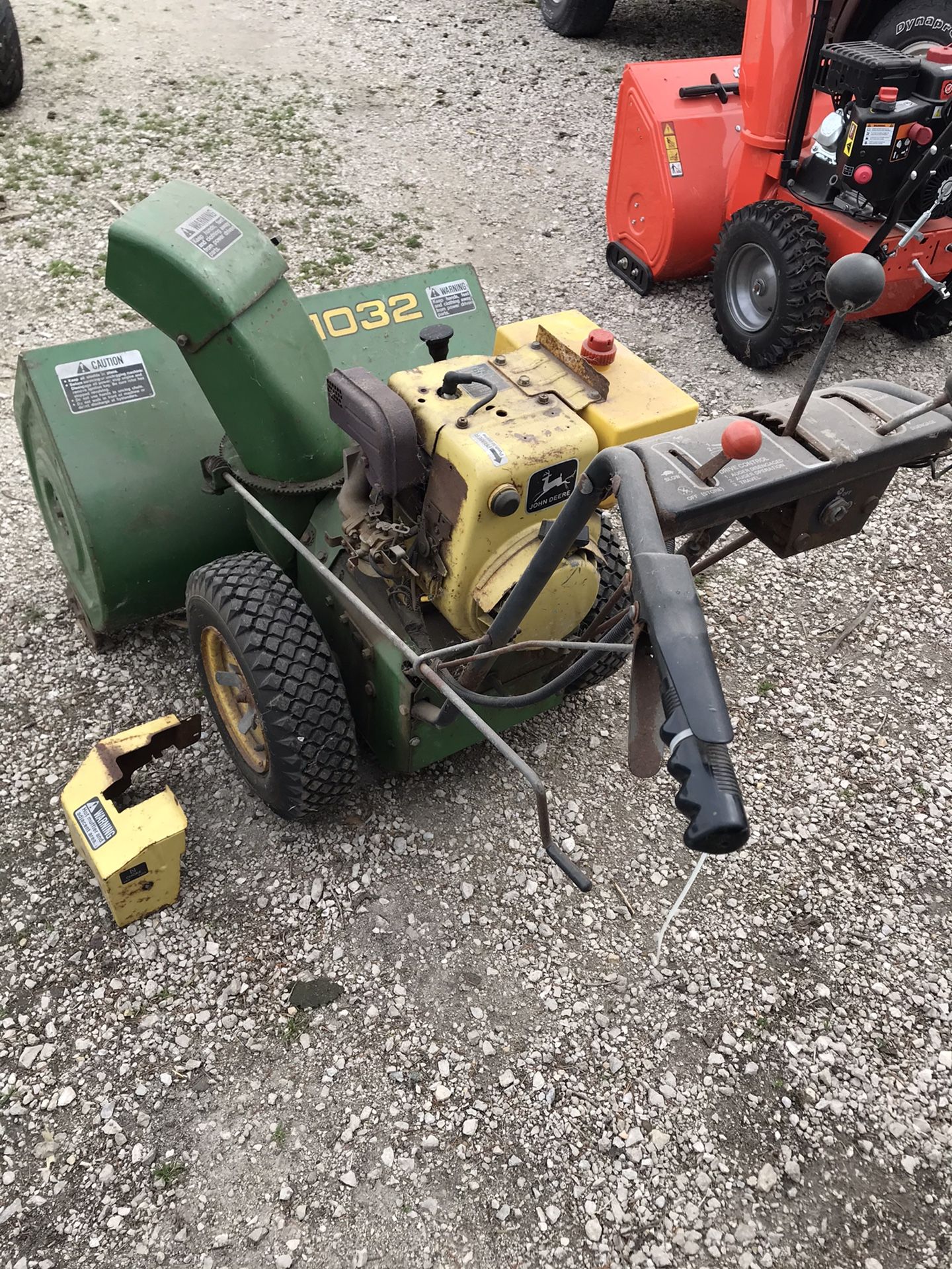 John Deere 1032 Snowblower For Sale In Leland, Il - Offerup