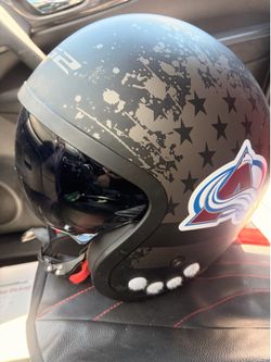 3/4 motorcycle helmet