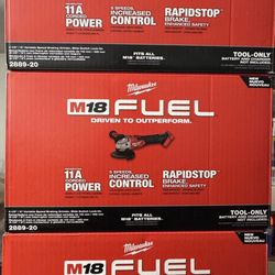 Milwaukee M18 FUEL Variable Speed Angle Grinder 2889-20