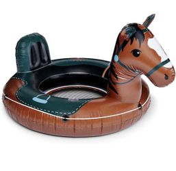 Buckin Bronco Pool Float Inner Tube Inflatable Water Sports Beach Lake River