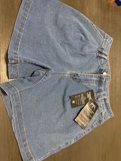 Emmiol Light Wash Denim Shorts