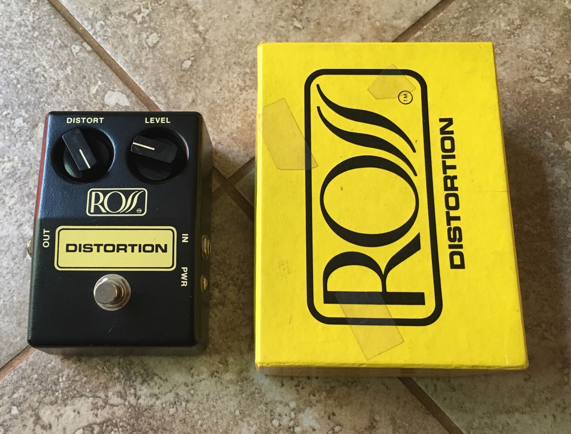 Vintage ROSS Distortion Pedal