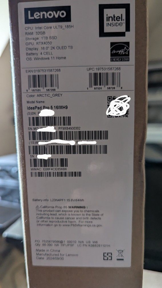 Lenovo IdeaPad Pro 5 