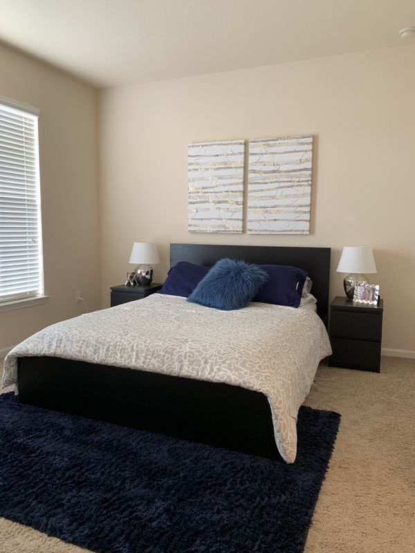 Queen Bed With 2 Nightstands For In Orlando Fl Offerup Queen Bed With 2 Nightstands