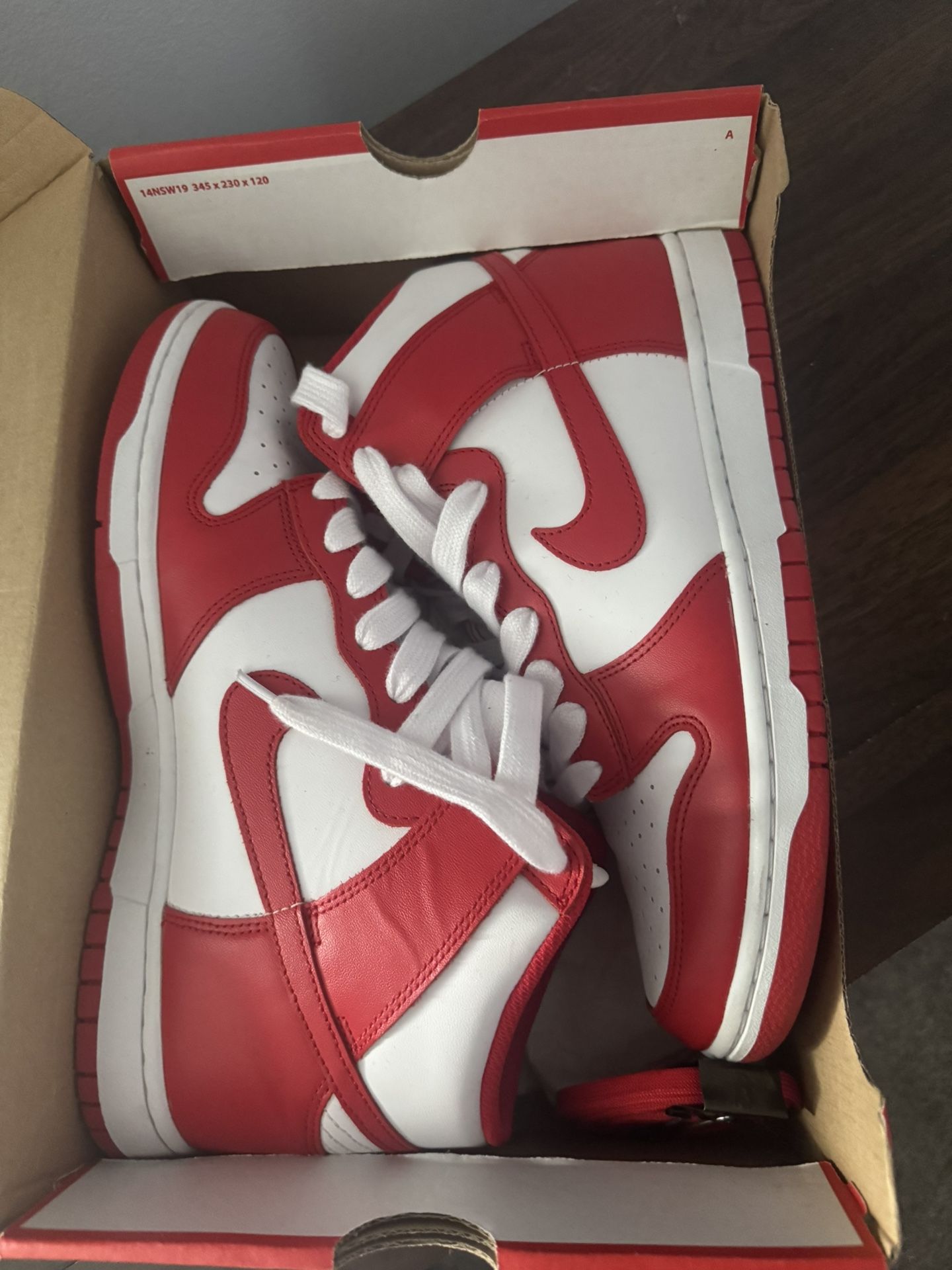 Nikes Dunk High. Size 11/5