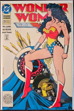 Wonder Woman #72🔑 DC Comics 1993 Iconic Brian Bolland Cover NM-MINT WHT PGS🔥🔥🔥