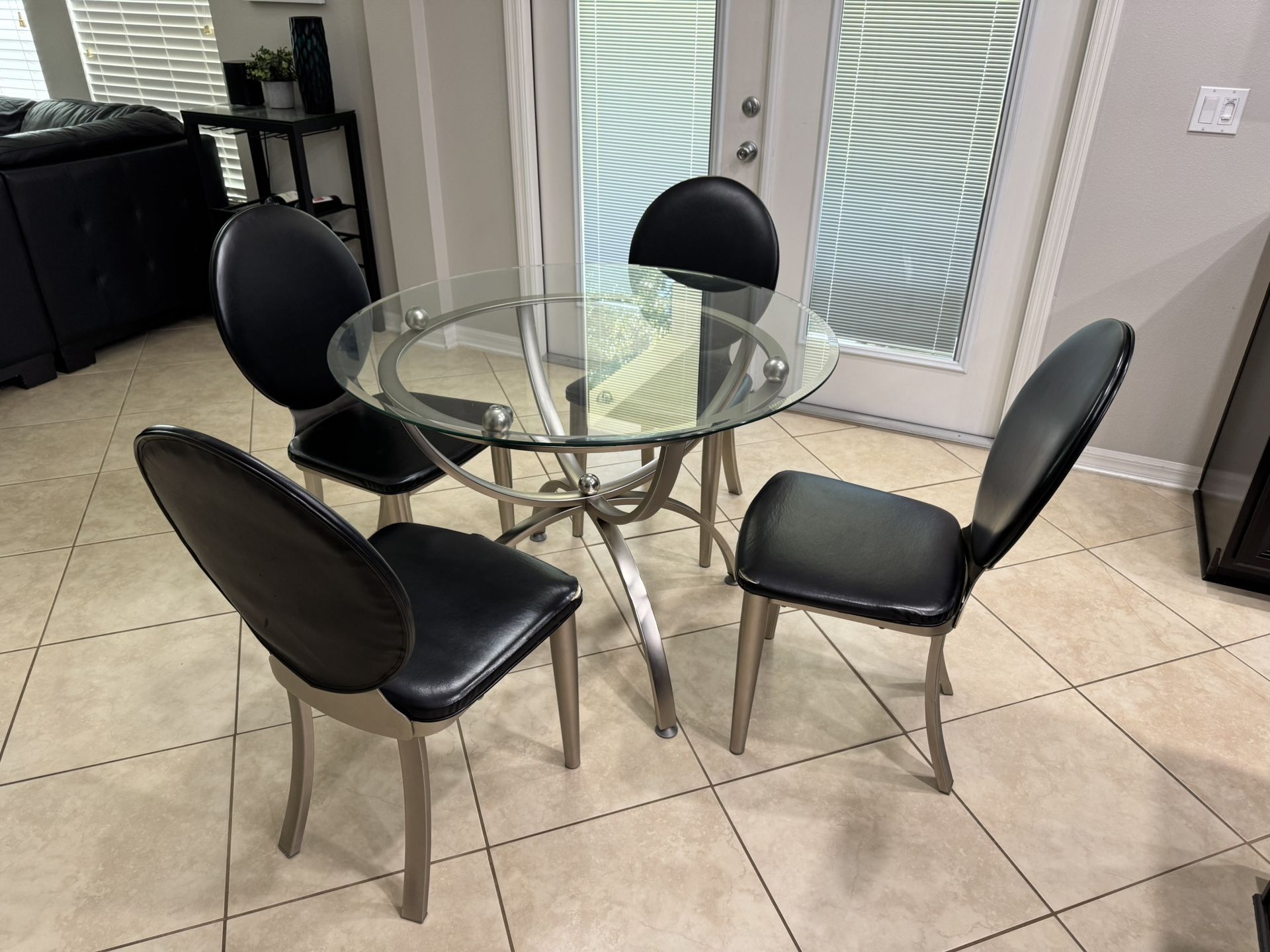 Modern Ashley Furniture- Dining Kitchen Table with Chairs