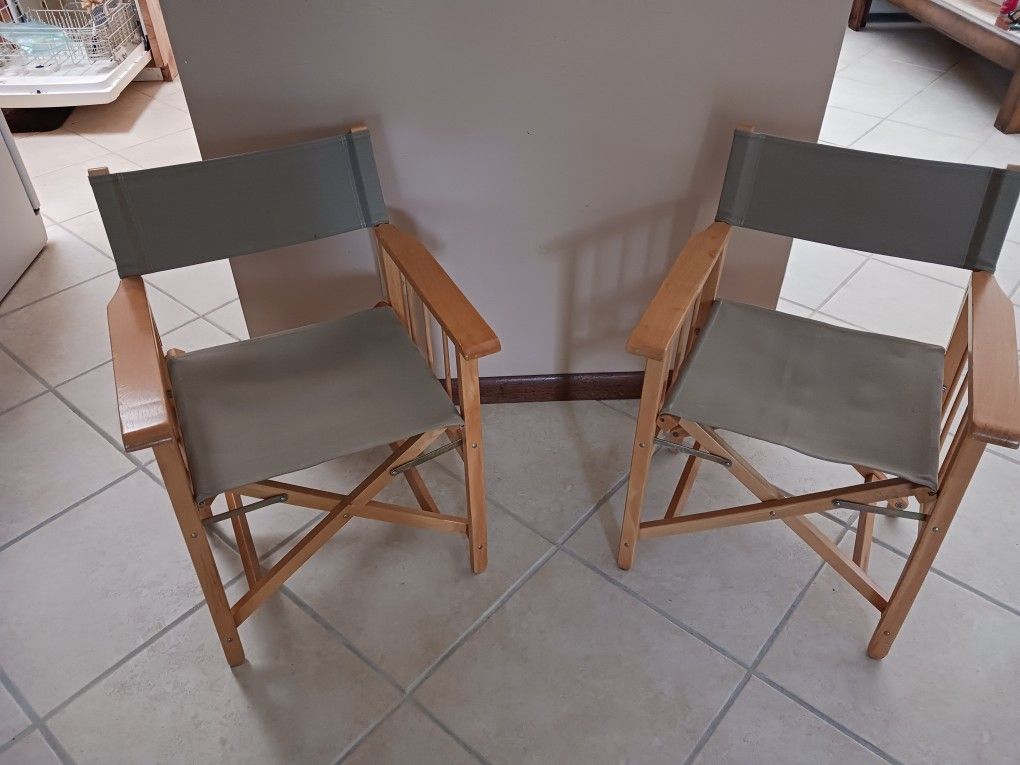(2) Director chairs