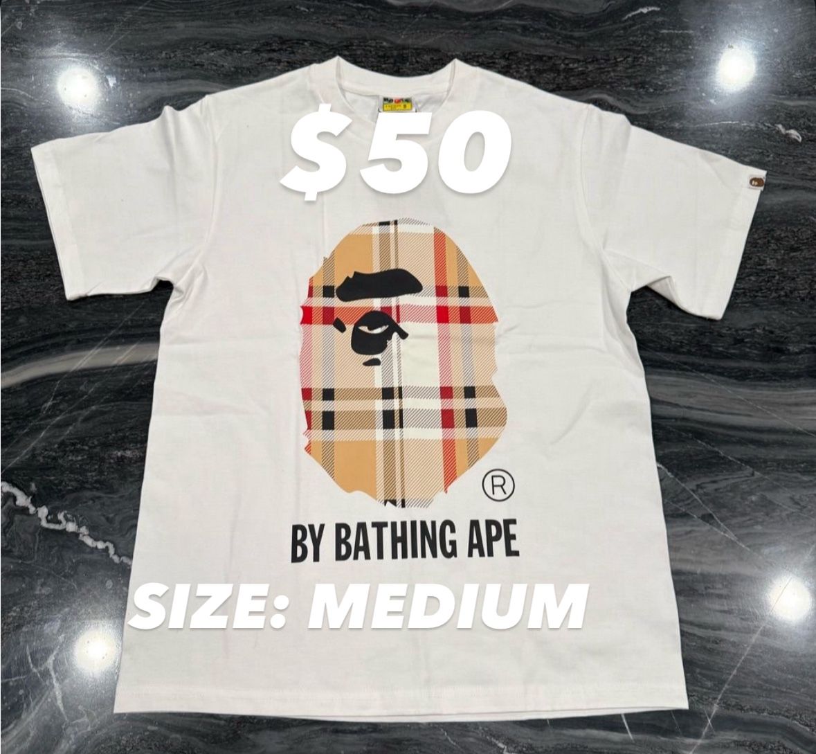 Selling Bape Shirts Very Good Fit And Looks Great