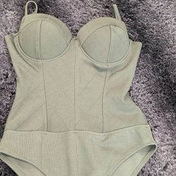 Bodysuit Olive green sz L