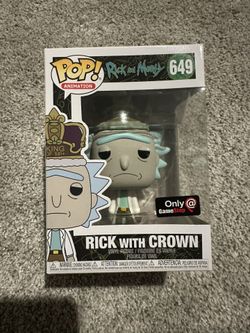 Rick With Crown Funko Pop