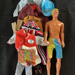 Ken Doll and Clothes