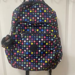 Kipling Backpack Black Large