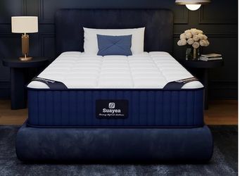 Twin Mattress, 8 inch Hybrid Twin Size Mattress in a Box