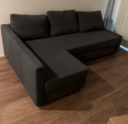 Free delivery - IKEA FRIHETEN Sleeper sectional w/storage