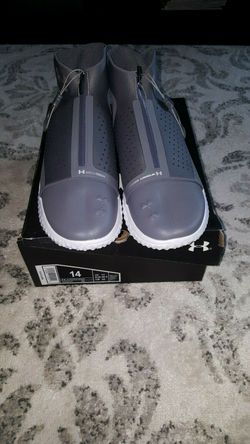 Under Armour Men’s ArchiTech Futurist Sneaker, Graphite (103), size 14