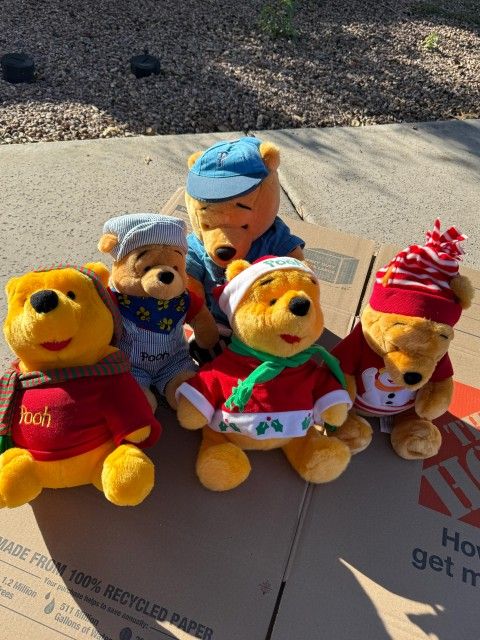 Winnie The Pooh Stuffed Animals