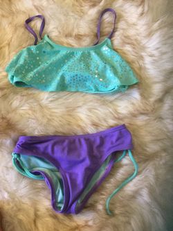 Kids bathing suit justice size 6