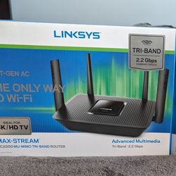 Linksys Wifi Router Tri-Band (Wifi 5)