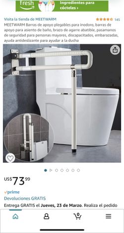 Barras De Apoyo Para Inodoro 