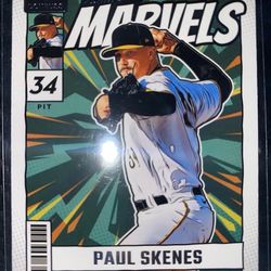2024 Panini Donruss Paul Skenes Diamond Marvels Rookie RC #8 Pirates
