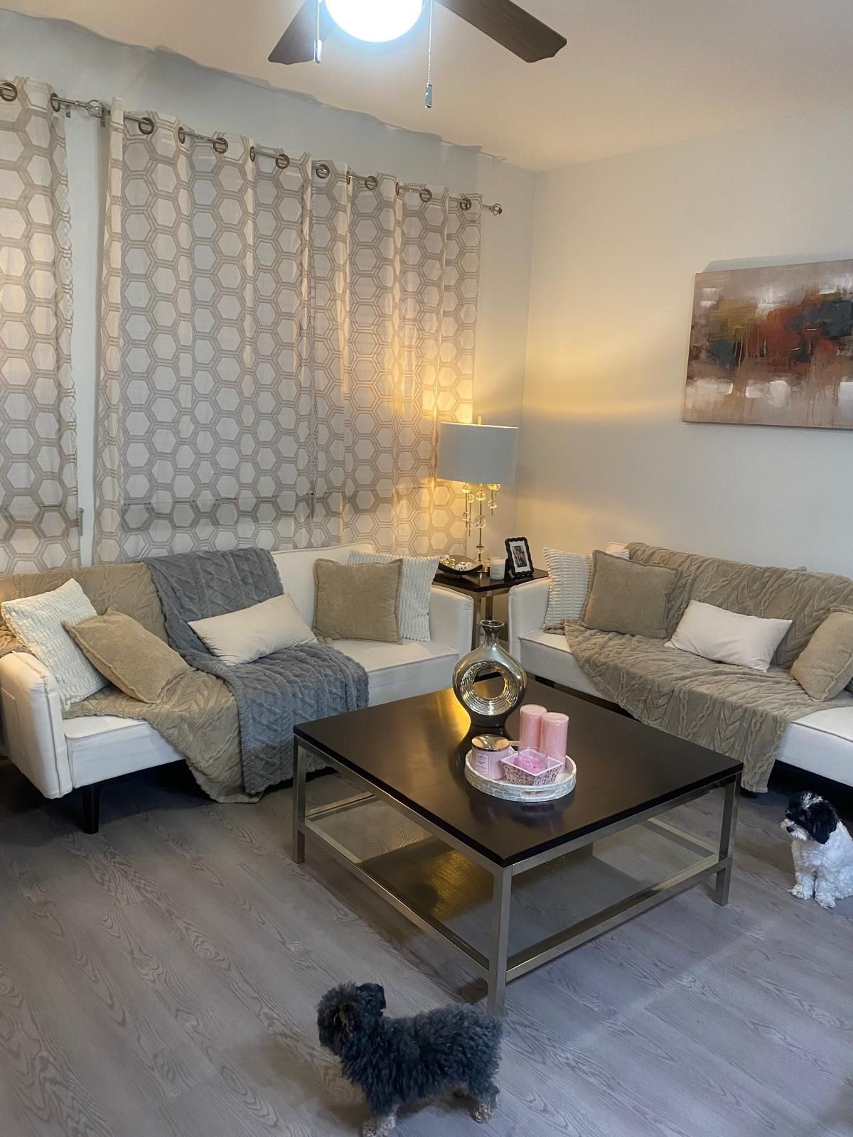 Living Rooms Set ( 3 Tables No Included)