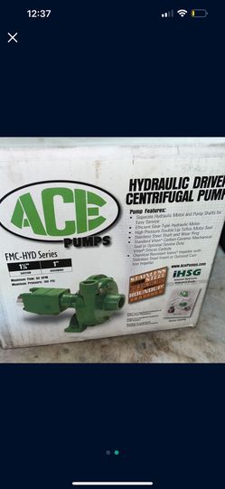 Hydraulic Driven Centrifugal Pump