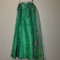 Elsa Spring Dress Holloween Costume.