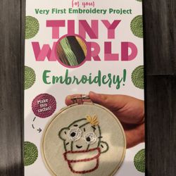 Odd Dot Tiny World: Embroidery! (Brand New)