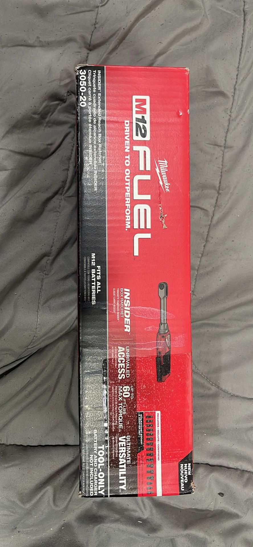 Milwaukee M2 Insider Extended Ratchet Reach Box Read Below